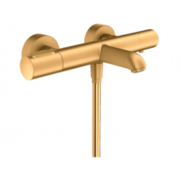 Смеситель для ванны и душа, Hansgrohe, Axor Citterio M, цвет-шлифованное золото