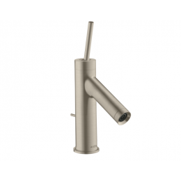 Смеситель для раковины, Axor, Axor Starck, шлифованный никель