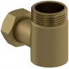 Уголок, Сунержа, переходной, присоединительный размер-НР G 1" / НГ G 3/4", цвет-золото матовое