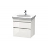 Тумба под раковину, Duravit, Durastyle, шгв 600*453*610, раковина-необходимо заказать, цвет-белый глянцевый