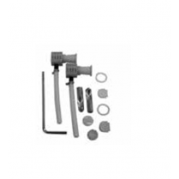 Компелект крепежа, Globo, скрытое, с нижней подводкой для подвесного унитаза и биде