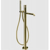 Смеситель для ванны и душа, Gessi, Habito Intreccio, цвет-Brass PVD