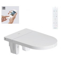 Сиденье для унитаза с функцией биде, Duravit, SensoWash® Starck F Pro, HygieneGlaze, белый