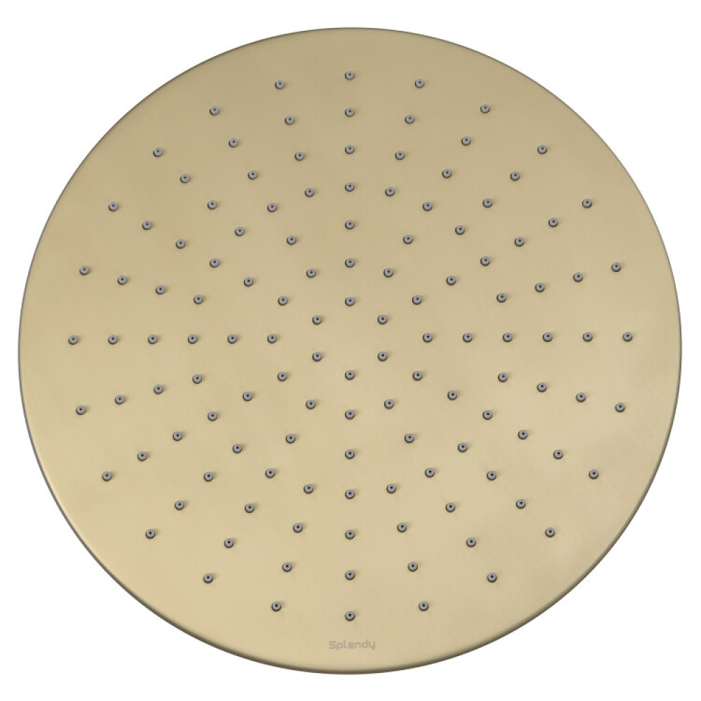 Верхний душ, Splendy, Feeling R, 300*300, цвет-золото матовое (брашированное)