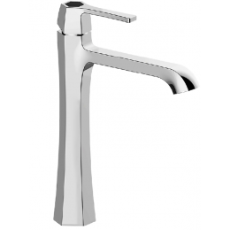 Смеситель для раковины, Cisal, Chérie, цвет-Chrome/Night Black