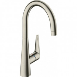 Смеситель для кухни, Hansgrohe, Talis M51, Eco, цвет-сталь