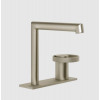 Смеситель для раковины, Gessi, Anello, цвет-Finox Brushed Nickel