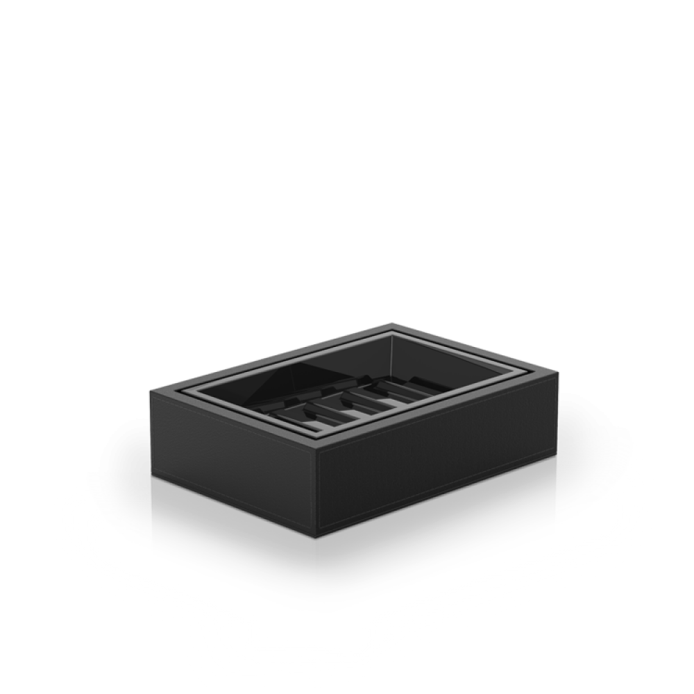 Мыльница, Decor Walther, Brownie, STS, шгв 130*95*37, цвет-черный матовый/черный