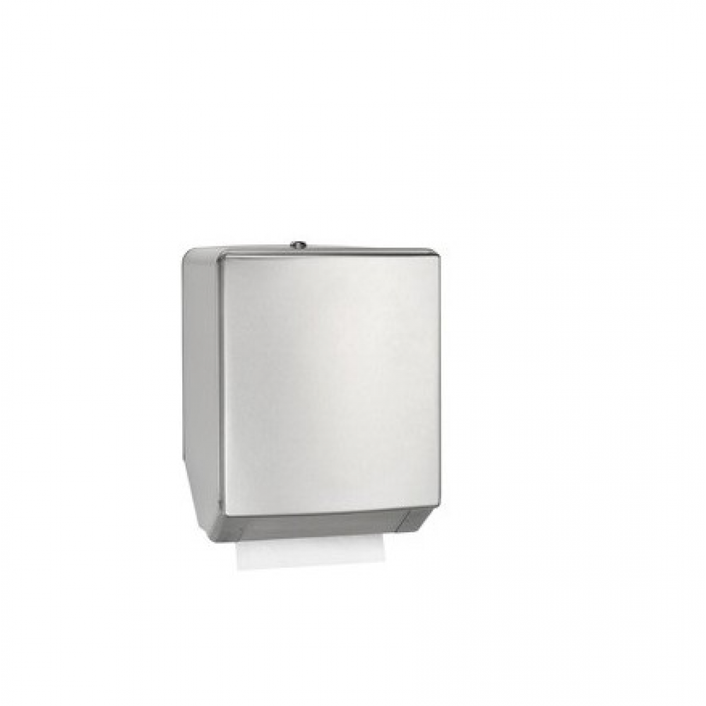 Диспенсер для бумажных полотенец, Mediclinics, ш 288, цвет-нержавеющая сталь матовая