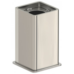 Модуль, Сунержа, скрытого подключения, для МЭМ CUBE, цвет-сталь (без покрытия)