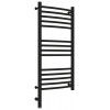 Полотенцесушитель, Сунержа, Богема 3.0, выгнутая, шгв 432*88*924, нижнее слева, МЭМ, цвет-чёрный матовый