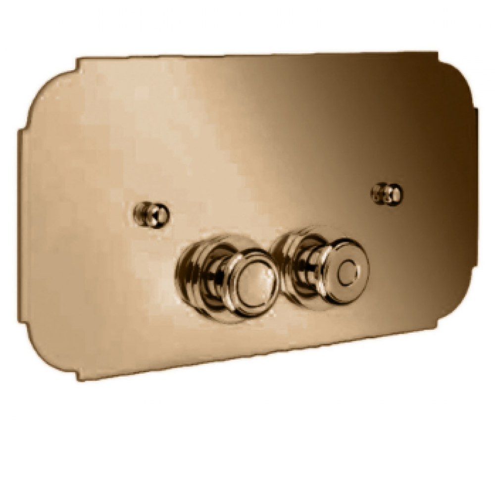 Клавиша смыва, Nicolazzi, для унитаза "Geberit", шв 330*170, цвет-бронза