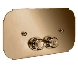 Клавиша смыва, Nicolazzi, для унитаза "Geberit", шв 330*170, цвет-бронза