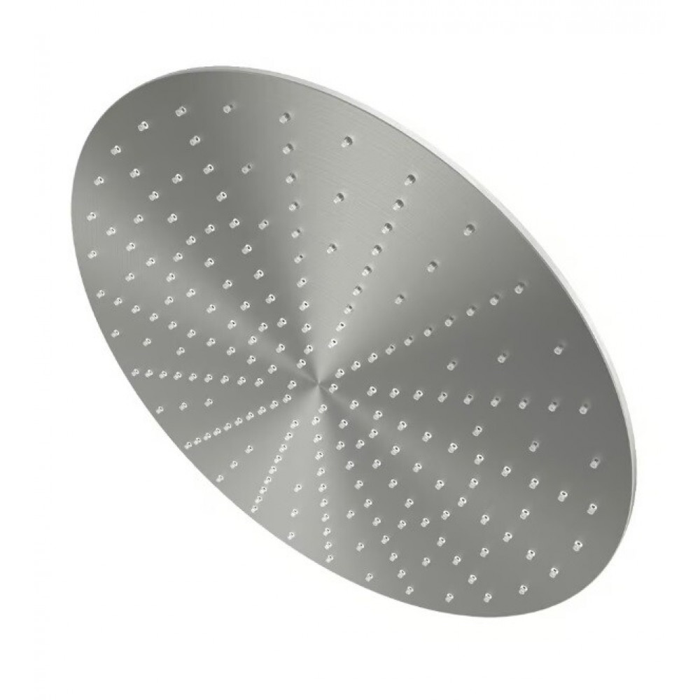 Верхний душ, Quadro design, 200*200, цвет-сталь брашированная