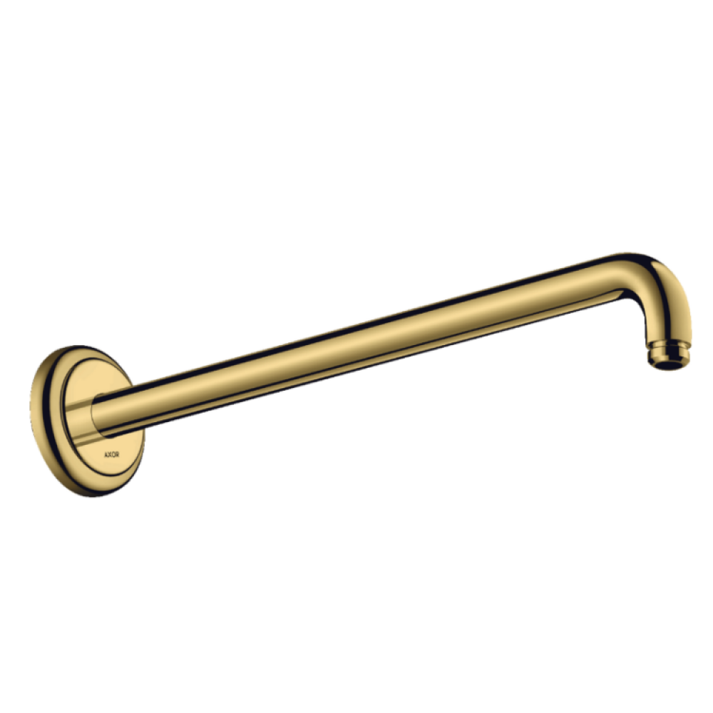 Держатель верхнего душа, Axor, Axor Montreux, цвет-полированное золото