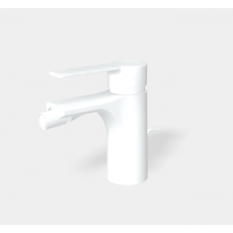 Смеситель для биде, Fima Carlo Frattini, Mast, цвет-белый матовый