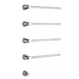 Полотенцесушитель, Margaroli, Sole, шгв 368*93*845, Box, цвет-Chrome Black