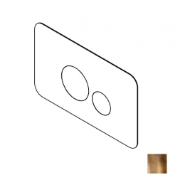 Клавиша смыва, Ritmonio, для унитаза, шгв 260*8*160, цвет-Brushed Bronze