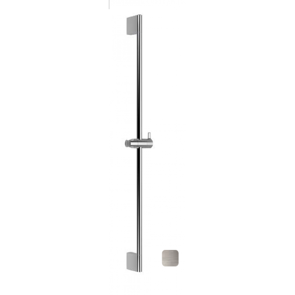 Штанга для душа, Almar, Sliding Rails, 900, цвет-Brushed Nickel (Товар заказной, возврату не подлежит)