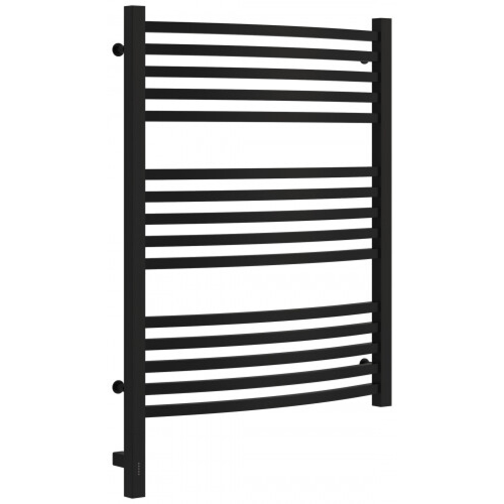 Полотенцесушитель, Сунержа, Аркус 3.0, шгв 630*115*920, нижнее слева, МЭМ, цвет-черный матовый