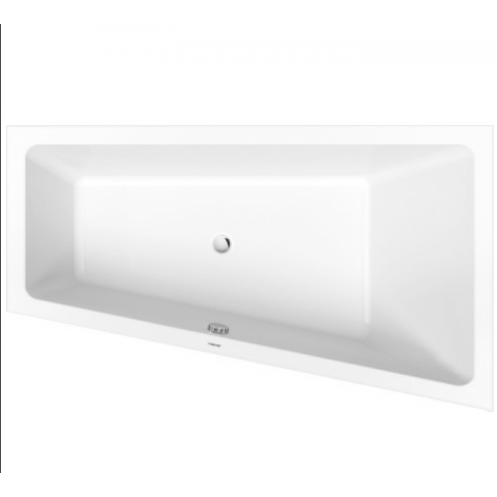 Ванна, Duravit, Duravit No.1, шгв 1700*1000*480, правосторонняя, цвет-белый