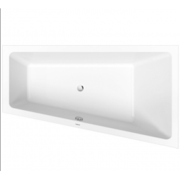 Ванна, Duravit, Duravit No.1, шгв 1700*1000*480, правосторонняя, цвет-белый