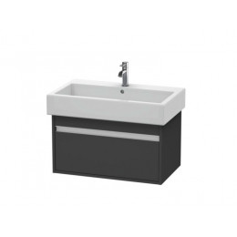 Тумба под раковину, Duravit, Ketho, шгв 750*440*410, раковина-необходимо заказать, цвет-графит матовый