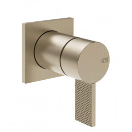 Смеситель для душа, Gessi, Inverso Diamantato, на 1 потребитель, цвет-Finox Brushed Nickel