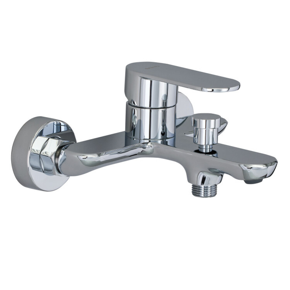 Смеситель для ванны, Splendy, Rest, на 2 потребителя, цвет-хром