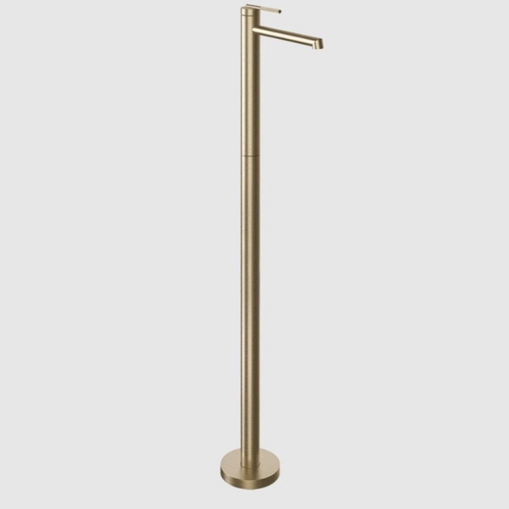Смеситель для ванны, Gessi, Ingranaggio, цвет-Warm Bronze Brushed PVD