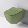 Унитаз, Artceram, File 2.0, подвесной, шгв 370*530*370, цвет-Green salvia