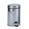 Ведро, Nofer, шгв 250*250*390, с крышкой, с педалью, цвет-нержавеющая сталь глянцевая