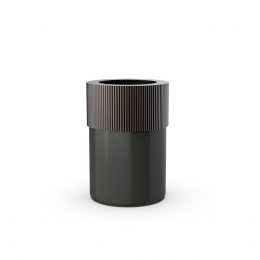 Корзина для бумаги, Decor Walther, Of.Line, шгв 210*210*300, цвет-Mocca/Moor