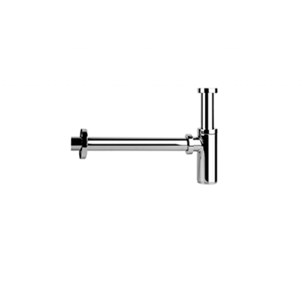 Сифон, Gessi, Technical Accessories, для раковины, округлый, 1 1/4", цвет-White CN