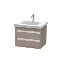 Тумба под раковину, Duravit, Ketho, шгв 600*455*480, раковина-необходимо заказать, цвет-базальт матовый