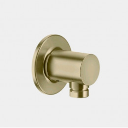Шланговое подсоединение, Gessi, Inciso, цвет-Brushed Brass PVD