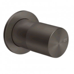 Смеситель для душа, Gessi, Habito Unito, на 1 потребитель, цвет-Black Metal Brushed PVD