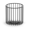 Ведро, Decor Walther, DW 220, шгв 240*240*260, цвет-черный матовый