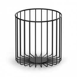 Ведро, Decor Walther, DW 220, шгв 240*240*260, цвет-черный матовый