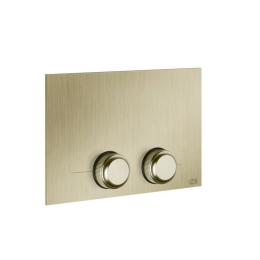 Клавиша смыва, Gessi, VENTI20, для унитаза, шгв 215*12*145, цвет-Brushed Brass PVD