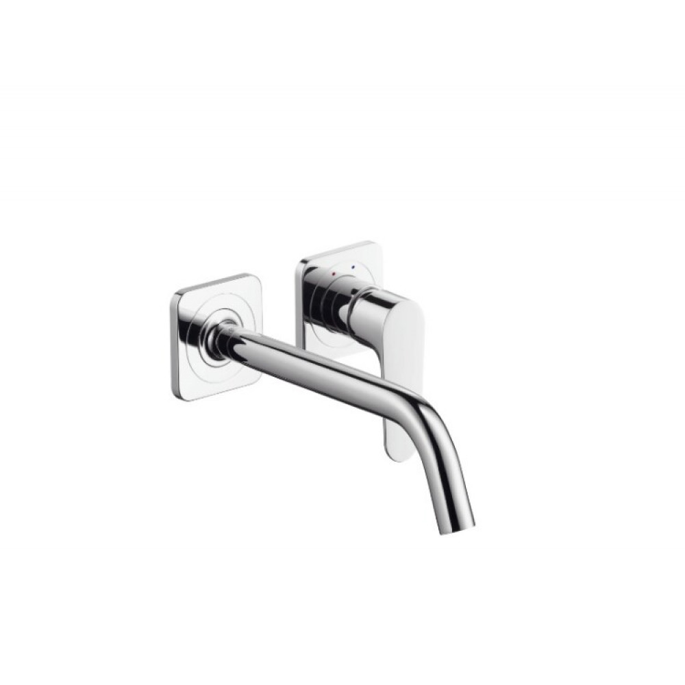 Смеситель для раковины, Hansgrohe, Axor Citterio M, цвет-сталь
