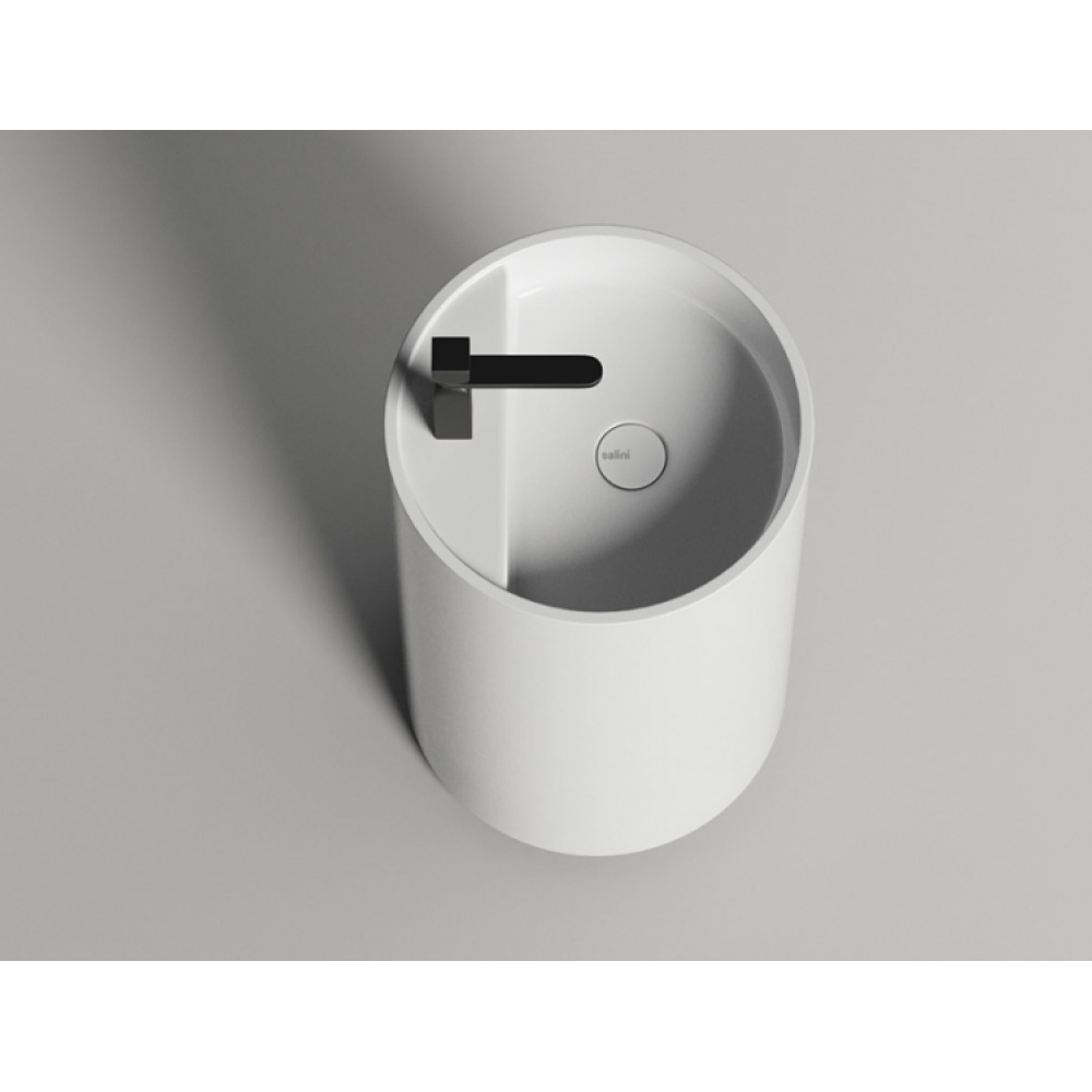 Раковина, Salini, Armonia Top, шгв 450*450*850, отверстия для смесителя-1, цвет-белый матовый