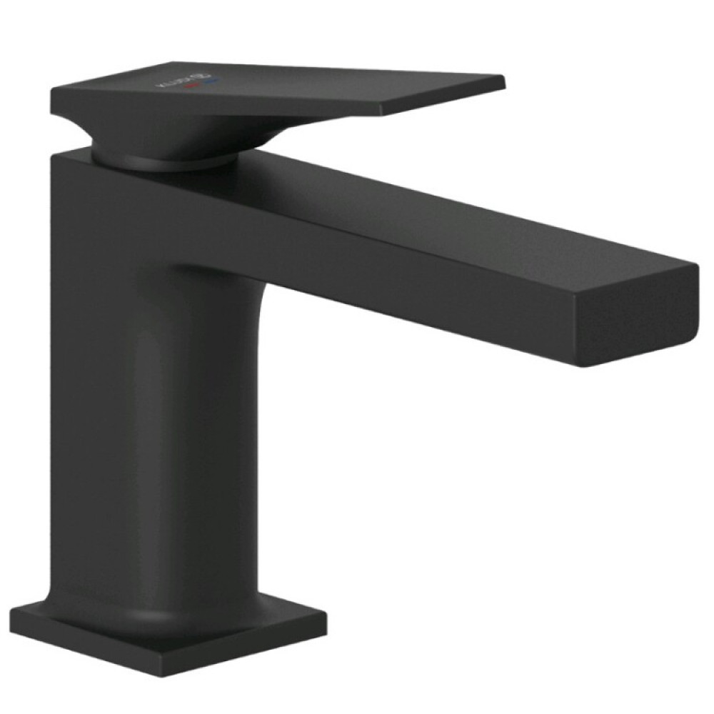 Смеситель для раковины, Kludi, DECUS, цвет-черный матовый (Matt Black, Nero Opaco)