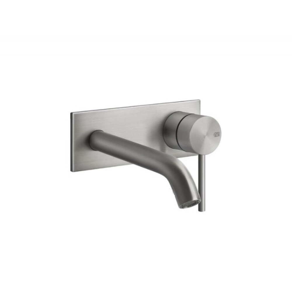 Смеситель для раковины, Gessi, Flessa, цвет-Black Metal Brushed PVD