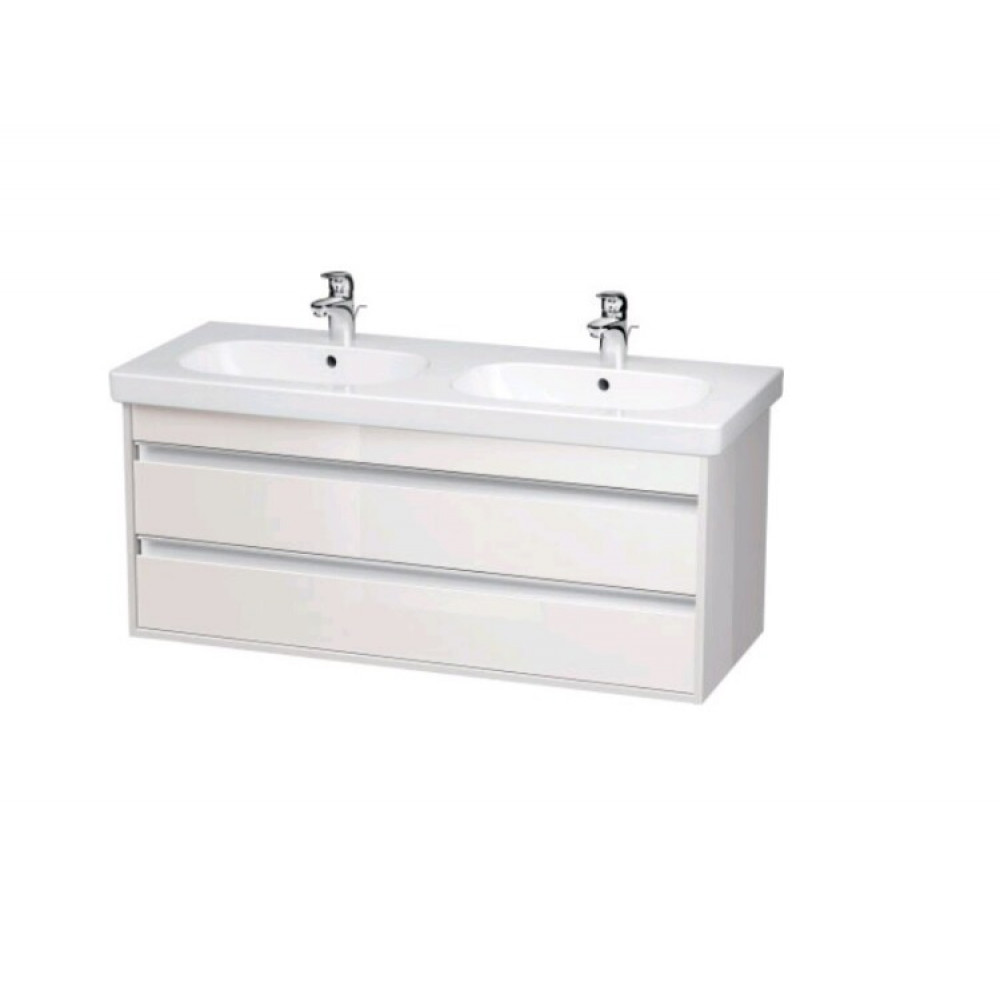 Тумба под раковину, Duravit, Ketho, шгв 1150*455*480, раковина-необходимо заказать, цвет-белый глянцевый