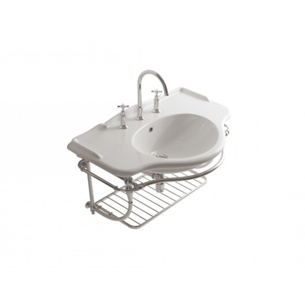 Консоль, Globo, Paestum, шгв 1080*620*470, цвет-хром