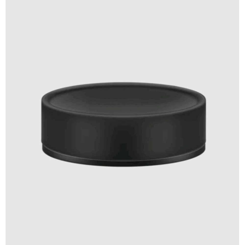 Мыльница, Gessi, Inciso, шгв 115*115*35, цвет-чёрный матовый