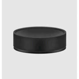 Мыльница, Gessi, Inciso, шгв 115*115*35, цвет-чёрный матовый