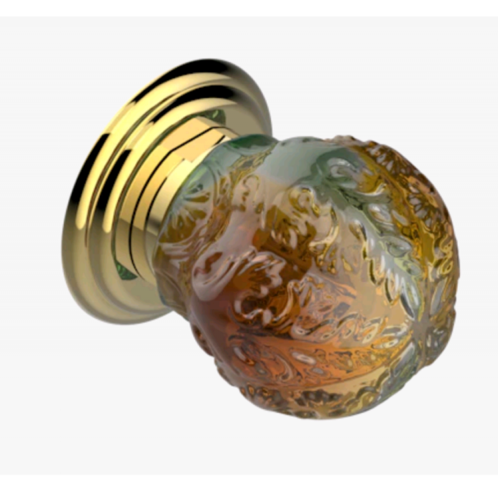 Маховик для встраиваемого в стену вентиля, THG, Flore, цвет-золото светлое (Light Gold)