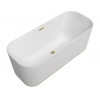 Ванна, Villeroy&Boch, Finion, шгв 1700*700*480, цвет-камень белый (Stone White)/золото